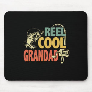 Grandfather Quotes Fishing Cool Grandad Mouse Pad
