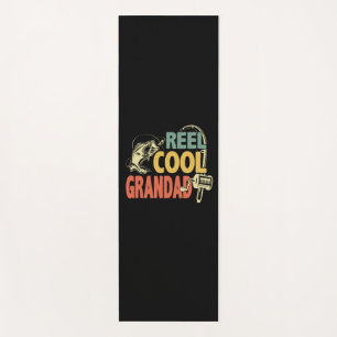 Grandfather Quotes Fishing Cool Grandad Yoga Mat