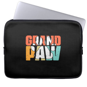 Grandfather Quotes   Grandpaw Dog Laptop Sleeve