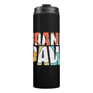 Grandfather Quotes Grandpaw Dog Thermal Tumbler
