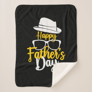 Grandfather Quotes | Happy Father Day Sherpa Blanket