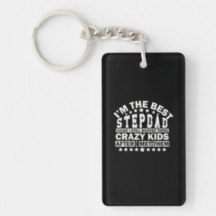 Grandfather Quotes I Am The Best Stepdad Keychain
