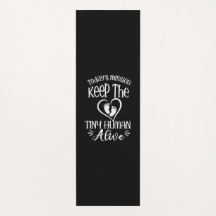 Grandfather Quotes   Keep The Tiny Human Alive Yoga Mat
