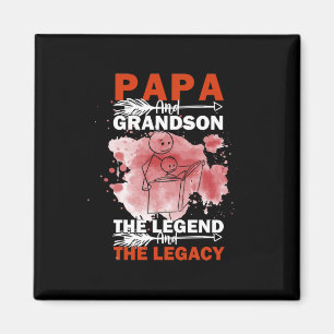 Grandfather Quotes Papa And Grandson Magnet