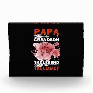 Grandfather Quotes   Papa And Grandson Photo Block