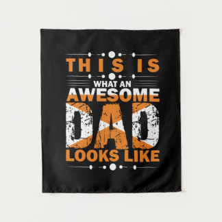 Grandfather Quotes | What An Awesome Dad Tapestry