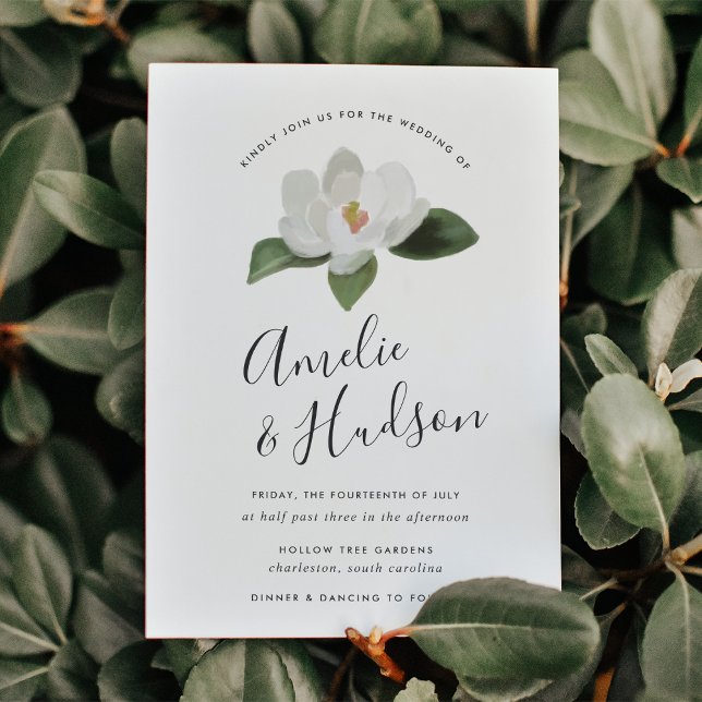 Grandiflora Wedding Invitation (Creator Uploaded)