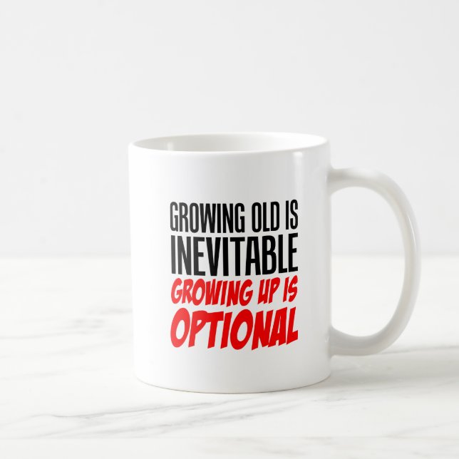 Grandir est tasse facultative (Droite)