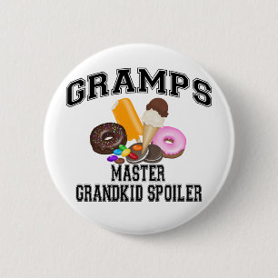 Grandkid Spoiler Gramps 2 Inch Round Button