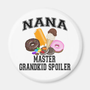 Grandkid Spoiler Nana Magnet
