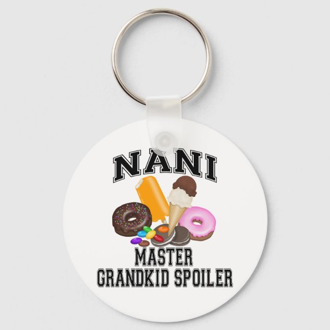 Grandkid Spoiler Nani Keychain (Front)