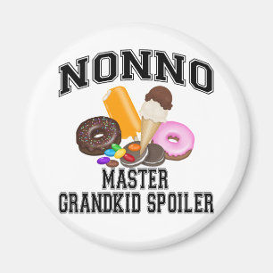 Grandkid Spoiler Nonno Magnet