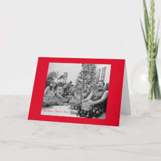 Grandkids Holiday Card