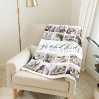 Grandkids Make Life Grand 16 Photo Collage