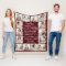 Grandma 14 Photo Collage Red Buffalo Plaid 