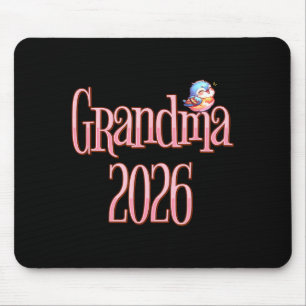 Grandma 2026 Cute Bird New Grandma Pregnancy Revea Mouse Pad