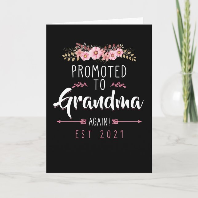 Grandma Again 2021 Grandma Again Gift Card (Front)