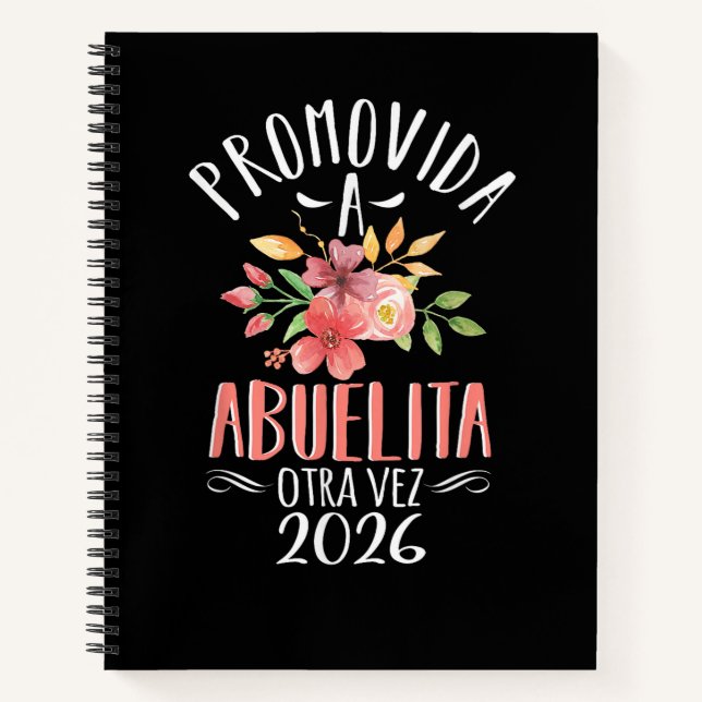 Grandma Again In Spanish Notebook (Front)