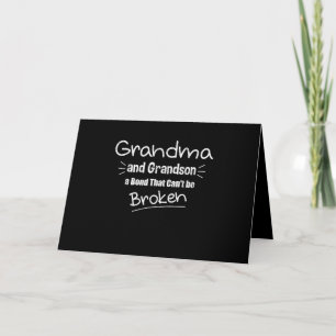 Grandma And Grandson A Bond That Can’t Be Broken Invitation