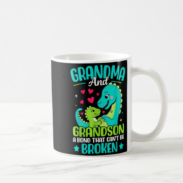 Grandma And Grandson A Bond That Can't Be Broken D Coffee Mug (Right)