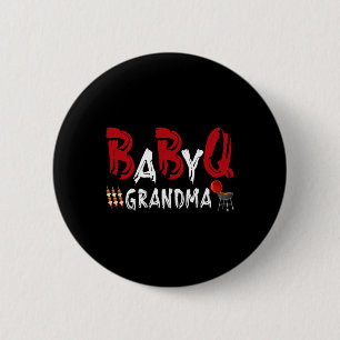 Grandma Baby Bbq 2 Inch Round Button