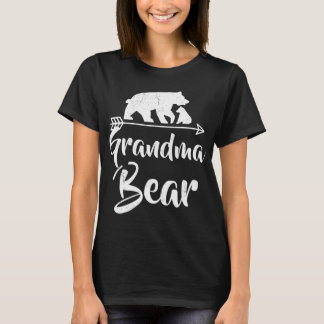 Grandma Bear Best Gift Mother's Father's Day T-Shirt