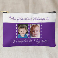 Grandma belongs to add names 2 photo purple