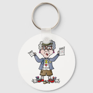 Grandma Bingo Keychain