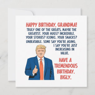 Grandma Birthday  Card