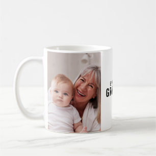 Grandma Black White 2 Photo Coffee Mug