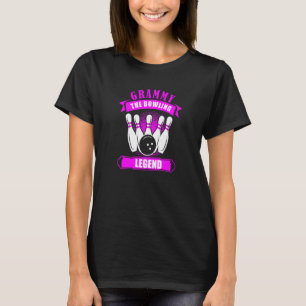 Grandma Bowlers Ten Pin GRAMMY Legend Bowling Prem T-Shirt