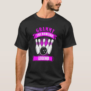 Grandma Bowlers Ten Pin GRAMMY Legend Bowling T-Shirt