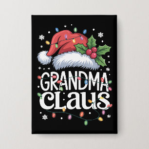 Grandma Claus Christmas Lights Pajama Family Match