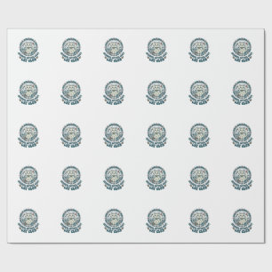 Grandma Cottage Craft Cat Pet Lover Shirt Art - Gr Wrapping Paper