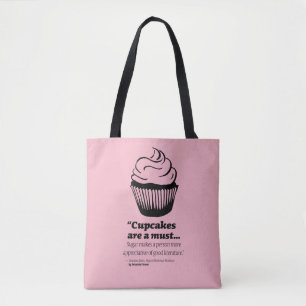 Grandma Daisy Cupcake Tote Bag