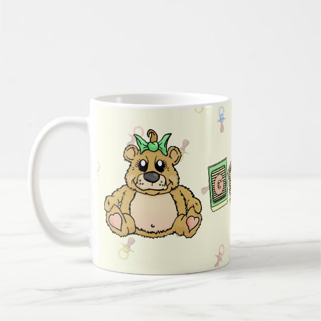 Grandma ~ Emma Bear Coffee Mug (Left)