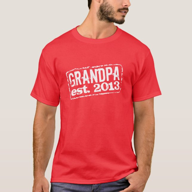 Grandma established 2023 t shirts | Customizable (Front)