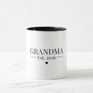 Grandma Established 2026 Mug