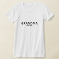 Grandma Established New Grandma Gift