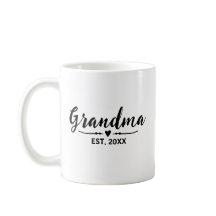 Grandma Established New Grandmother Gift