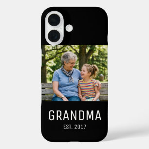 Grandma Established Photo  iPhone 16 Case