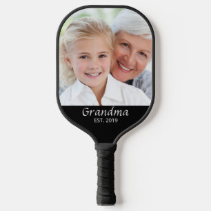Grandma Established Photo Pickleball Paddle