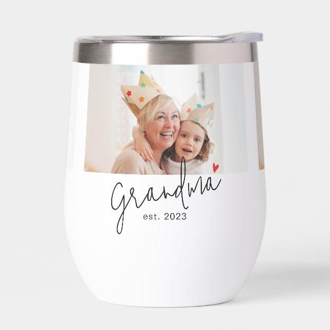 Grandma Established Script Photo (Left)