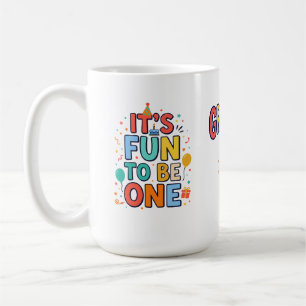Grandma First Birthday Gift Mug