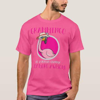 Grandma Flamingo Mothers Day  T-Shirt