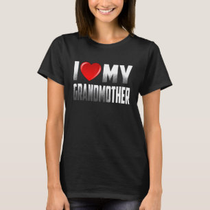 Grandma  From Grandkids I Love My Grandmother T-Shirt