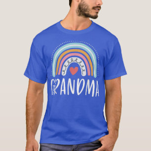 Grandma Gifts Family Rainbow Graphic T-Shirt