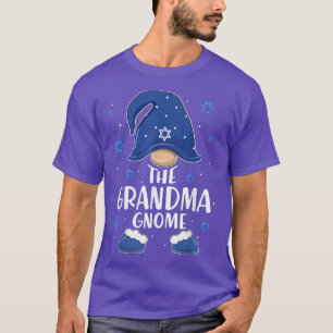 Grandma Gnome Jewish Funny Hanukkah Family Matchin T-Shirt