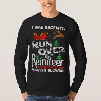 Grandma Got Run Over By A Reindeer Christmas So Pa T-Shirt