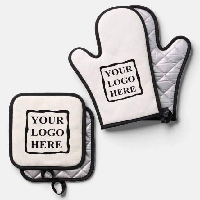 Grandma Grandmother Birthday Personalized Gift  Oven Mitt & Pot Holder Set (Front/Back)